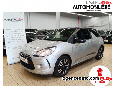 Achat voiture occasion, Auto occasion pas cher | Agence Auto Citroen DS3 1.6 VTI 120 SO CHIC Gris Année: 2010 Manuelle Essence