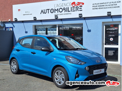 Achat voiture occasion, Auto occasion pas cher | Agence Auto Hyundai I10 1.0 67cv INITIA 1ERE MAIN FRANCE Bleu Année: 2020 Manuelle Essence