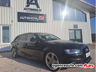 Achat voiture occasion, Auto occasion pas cher | Agence Auto Audi A4 Avant TDI 150 CV sline Noir Année: 2015 Manuelle Diesel