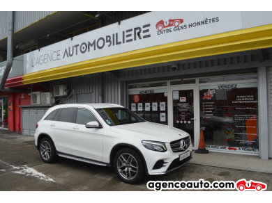 Achat voiture occasion, Auto occasion pas cher | Agence Auto Mercedes Classe GLC GLC 220 d 170ch Sportline 4Matic 9G-Tronic Blanc Année: 2019 Automatique Diesel