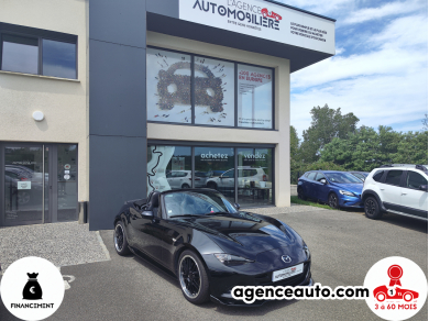 Achat voiture occasion, Auto occasion pas cher | Agence Auto Mazda MX-5 ND ST 2.0 160 CV Skyactiv-G Noir Année: 2016 Manuelle Essence