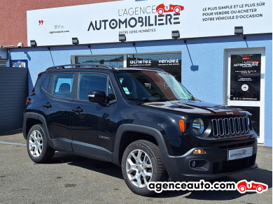 Achat voiture occasion, Auto occasion pas cher | Agence Auto Jeep Renegade 2.0 MULTIJET S&S 120cv LONGITUDE 4x4 Noir Année: 2015 Manuelle Diesel