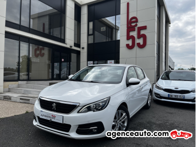 Achat voiture occasion, Auto occasion pas cher | Agence Auto Peugeot 308 1.6 Bluehdi Active Buisness  - Entretien Peugeot Blanc Année: 2018 Manuelle Diesel