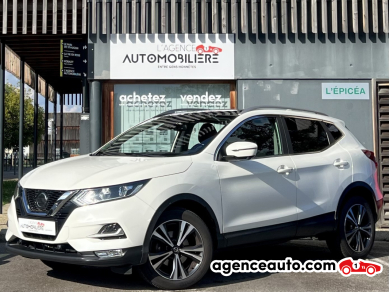 Achat voiture occasion, Auto occasion pas cher | Agence Auto Nissan Qashqai DIG-T 115ch N-Connecta / Toit pano Blanc Année: 2019 Manuelle Essence