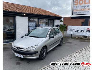 Achat voiture occasion, Auto occasion pas cher | Agence Auto Peugeot 206 1.4 90 CH URBAN 5P Argent Année: 2004 Manuelle Essence