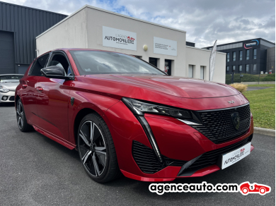 Achat voiture occasion, Auto occasion pas cher | Agence Auto Peugeot 308 GT HYBRID 180CH EAT8 / GARANTIE 12 MOIS Rouge Année: 2022 Automatique Essence, Hybride