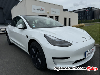 Achat voiture occasion, Auto occasion pas cher | Agence Auto Tesla Model 3 II 75 KWH Long Range AWD 350 | GARANTIE 05/2027 Blanc Année: 2023 Automatique Électrique