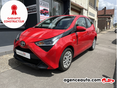 Achat voiture occasion, Auto occasion pas cher | Agence Auto Toyota Aygo 1.0 VVT-i 72 X-PLAY CARPLAY Rouge Année: 2020 Manuelle Essence