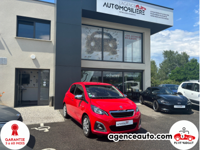 Achat voiture occasion, Auto occasion pas cher | Agence Auto Peugeot 108 1.0 e-VTi 72 cv STYLE 5P Rouge Année: 2019 Manuelle Essence