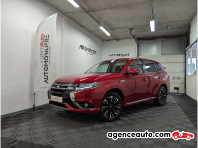 Achat voiture occasion, Auto occasion pas cher | Agence Auto Mitsubishi Outlander III (2) PHEV HYBRIDE R...E INSTYLE 4WD Rouge Année: 2018 Automatique Hybride