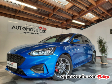 Gebrauchtwagenkauf, Günstige Gebrauchtwagen | Automobilienagentur Ford Focus 1.0 EcoBoost ST-Line X Boite Automatique 125Ch/ Garantie 12 Mois Blau Jahr: 2020 Automatisch Benzin