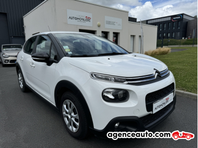 Achat voiture occasion, Auto occasion pas cher | Agence Auto Citroen C3 SOCIETE 2 places / 1.5 BlueHDi 102 TVA RECUP | GARANTIE 6 MOIS Blanc Année: 2018 Manuelle Diesel