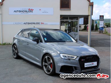 Achat voiture occasion, Auto occasion pas cher | Agence Auto Audi RS3 Sportback 2.5 TFSI 400 CH quattro S tronic 7 Gris Année: 2019 Automatique Essence