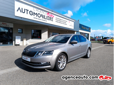 Achat voiture occasion, Auto occasion pas cher | Agence Auto Skoda Octavia 2.0 TDI 150 STYLE DSG6 Gris Année: 2017 Automatique Diesel