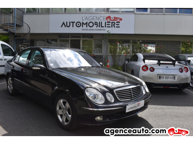 Achat voiture occasion, Auto occasion pas cher | Agence Auto Mercedes Classe E Avantgarde Berline 320 3.2 V6 224 cv Boîte auto 2ème Main Full suivis Noir Année: 2004 Automatique Essence