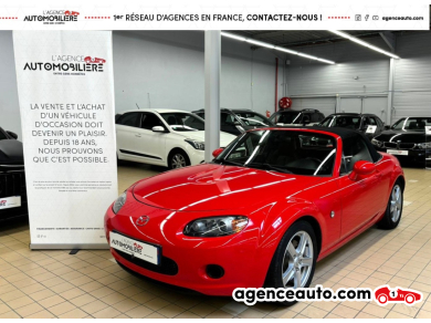 Achat voiture occasion, Auto occasion pas cher | Agence Auto Mazda MX-5 ROADSTER 1.8 125 ELEGANCE CUIR Rouge Année: 2006 Manuelle Essence