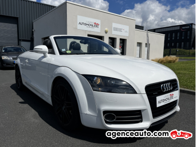 Achat voiture occasion, Auto occasion pas cher | Agence Auto Audi TT Roadster 2.0L TDI 170CH AMBITION LUXE / GARANTIE 12 MOIS Blanc Année: 2011 Manuelle Diesel