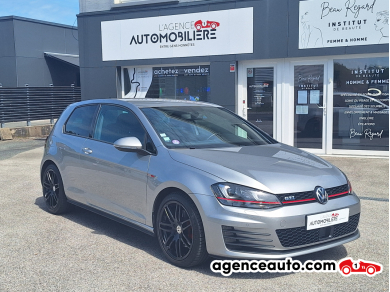 Achat voiture occasion, Auto occasion pas cher | Agence Auto Volkswagen Golf VII 2.0 TFSI 220 cv GTI - 1ère Main - Gris Année: 2014 Manuelle Essence