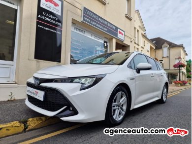 Gebrauchtwagenkauf, Günstige Gebrauchtwagen | Automobilienagentur Toyota Corolla Touring Sport 1.8 VVT-I 122cv GARANTIE TOYOTA 2026 DYNAMIC BUSINESS+ OPTIONS Blanc Jahr: 2020 Automatisch Hybrid