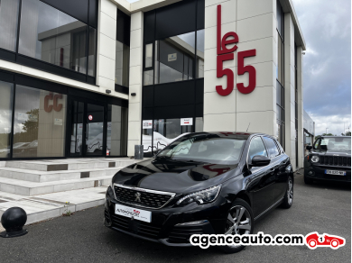 Achat voiture occasion, Auto occasion pas cher | Agence Auto Peugeot 308 II 1.5 BLUEHDI 130 S&S GT LINE EAT8 - ENTRETIEN PEUGEOT Noir Année: 2021 Automatique Diesel