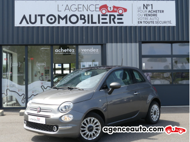 Achat voiture occasion, Auto occasion pas cher | Agence Auto Fiat 500 1.2 LOUNGE 69 ch Gris Année: 2019 Manuelle Essence