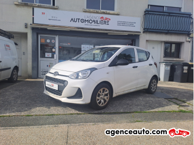 Achat voiture occasion, Auto occasion pas cher | Agence Auto Hyundai I 10 II 1.0i 66 cv Initia FAIBLE KILOMETRAGE - EMBRAYAGE NEUF Blanc Année: 2018 Manuelle Essence