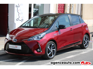 Gebrauchtwagenkauf, Günstige Gebrauchtwagen | Automobilienagentur Toyota Yaris 1.5 VVTI 100H 75 FULL-HYBRID HYBRID COLLECTION BVA (CarPlay, Caméra de recul,..) Rot Jahr: 2020 Automatisch Hybrid