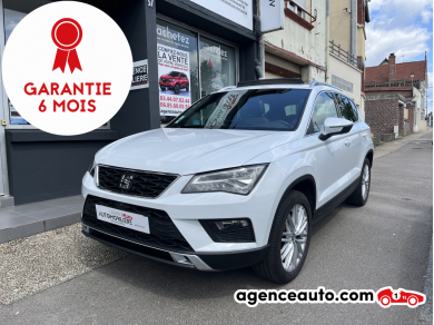 Achat voiture occasion, Auto occasion pas cher | Agence Auto Seat Ateca 2.0 TDI 150 XCELLENCE 4DRIVE 4X4 CARPLAY Blanc Année: 2017 Manuelle Diesel