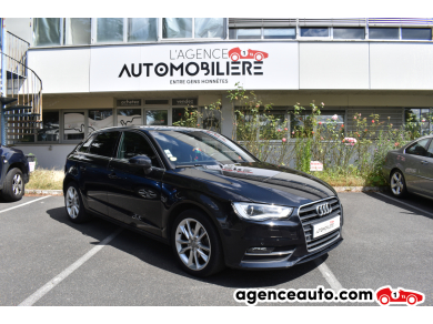 Achat voiture occasion, Auto occasion pas cher | Agence Auto Audi A3 Sportback AMBITION LUXE 1.6 TDi FAP S-Tronic7 105 cv Boîte auto Noir Année: 2013 Automatique Diesel