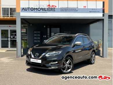 Achat voiture occasion, Auto occasion pas cher | Agence Auto Nissan Qashqai 1.6 DIG-T 163CV Tekna+ - Bose/Caméra 360°/Sièges électriques-mémoire-chauffants/Cuir Noir Année: 2018 Manuelle Essence