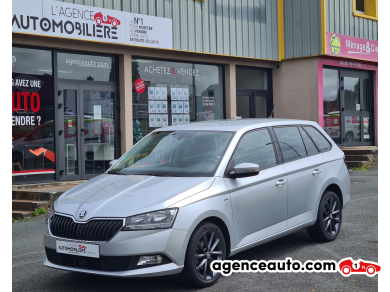 Achat voiture occasion, Auto occasion pas cher | Agence Auto Skoda Fabia COMBI 1.0 TSI 95 CH EDITION Gris Année: 2019 Manuelle Essence