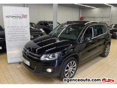 Achat voiture occasion, Auto occasion pas cher | Agence Auto Volkswagen Tiguan (2) 2.0 TSI 210 CARAT 4MOTION DSG7 Noir Année: 2011 Automatique Essence