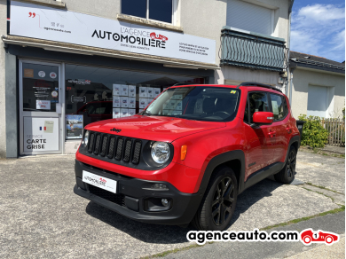 Achat voiture occasion, Auto occasion pas cher | Agence Auto Jeep Renegade 1.4 140cv BROOKLYN LIMITED - 1ère main - Toit ouvrant - Suivi garage intégral Rouge Année: 2017 Manuelle Essence