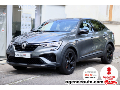 Achat voiture occasion, Auto occasion pas cher | Agence Auto Renault Arkana 1.3 TCe Hybrid 160 RS Line EDC7 (CarPlay,Camera360,Bose) Gris Année: 2022 Automatique Essence, Hybride