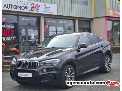 Achat voiture occasion, Auto occasion pas cher | Agence Auto Bmw X6 40D 3.0D 313 CH MSPORT Noir Année: 2018 Automatique Diesel