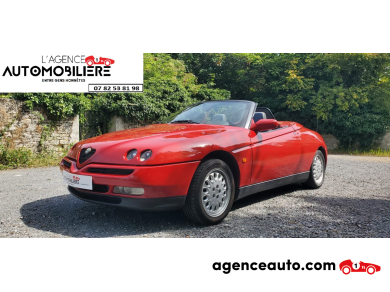 Aankoop Gebruikte Auto, Goedkope Gebruikte Auto | Agence Auto Alfa Romeo GTV 2.0 Twin Spark Spider 916 150cv Rood Jaar: 1996 Handgeschakelde auto Benzine