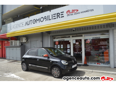 Achat voiture occasion, Auto occasion pas cher | Agence Auto Renault Twingo 0.9 TCE 95 LE COQ SPORTIF EDC Noir Année: 2019 Automatique Essence