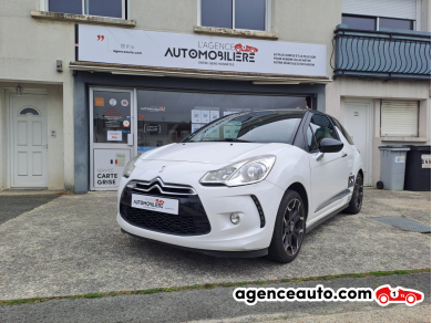 Achat voiture occasion, Auto occasion pas cher | Agence Auto Citroen DS3 1.6 VTi 120 cv - So chic - Suivi complet - Chaine de distribution Blanc Année: 2010 Manuelle Essence