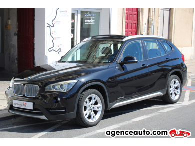 Achat voiture occasion, Auto occasion pas cher | Agence Auto Bmw X1 1.8 D 145 X-LINE XDRIVE BVA ( Toit ouvrant panoramique, Caméra de recul, Moteur à chaîne ... ) Noir Année: 2013 Automatique Diesel