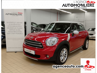 Achat voiture occasion, Auto occasion pas cher | Agence Auto Mini Countryman COOPER D 112 ALL4 PACK RED HOT CHILI Rouge Année: 2014 Manuelle Diesel