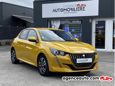 Achat voiture occasion, Auto occasion pas cher | Agence Auto Peugeot 208 1.5 BLUEHDI 100 ALLURE - VIRTUAL COCKPIT - CARPLAY Jaune Année: 2021 Manuelle Diesel