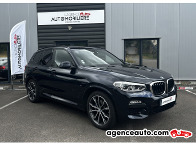 Achat voiture occasion, Auto occasion pas cher | Agence Auto Bmw X3 XDRIVE30D 265 M SPORT BVA8 (G01) Bleu Année: 2018 Automatique Diesel