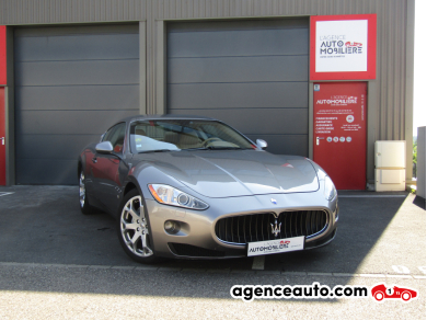 Achat voiture occasion, Auto occasion pas cher | Agence Auto Maserati Granturismo 4.2 V8 405ch Boite ZF 6 rapports origine France. Gris Année: 2008 Automatique Essence