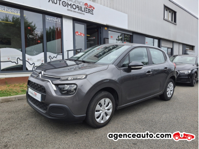 Achat voiture occasion, Auto occasion pas cher | Agence Auto Citroen C3 1.2 PURETECH 82 LIVE 1ERE MAIN Gris Année: 2021 Manuelle Essence