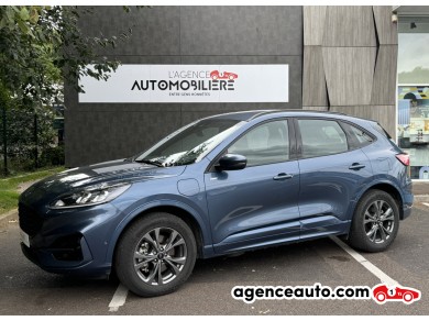 Achat voiture occasion, Auto occasion pas cher | Agence Auto Ford Kuga 225 PHEV 4x2 CVT ST-LINE Bleu Année: 2021 Automatique Hybride