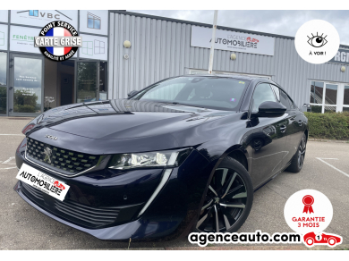 Achat voiture occasion, Auto occasion pas cher | Agence Auto Peugeot 508 GT II Berline 2.0 BlueHDI EAT8 S&S 180 cv Boîte auto Noir Année: 2019 Automatique Diesel