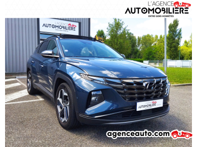 Achat voiture occasion, Auto occasion pas cher | Agence Auto Hyundai Tucson 1.6 T-GDI 230 HYBRID BVA EXECUTIVE Bleu Année: 2022 Automatique Hybride