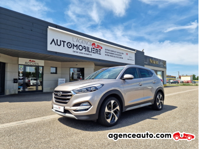 Achat voiture occasion, Auto occasion pas cher | Agence Auto Hyundai Tucson III 1.7 CRDi 16V 2WD DCT7 141 cv PREMIUM Boîte auto Gris Année: 2018 Automatique Diesel