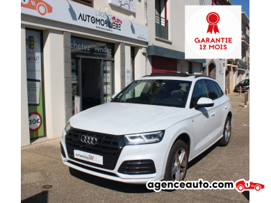 Achat voiture occasion, Auto occasion pas cher | Agence Auto Audi Q5 2.0 TDI 190CH DESIGN LUX QUATTRO S-TRONIC BVA (GPS, Caméra de recul, Toit ouvrant) Blanc Année: 2019 Automatique Diesel