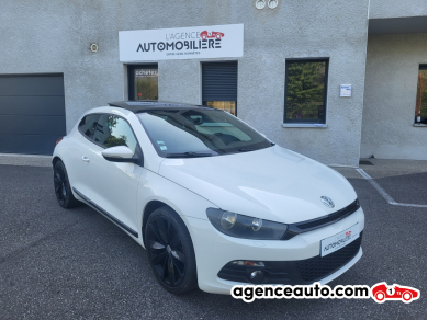 Achat voiture occasion, Auto occasion pas cher | Agence Auto Volkswagen Scirocco 1.4 TSI 16V 160 cv Carat Toit ouvrant Blanc Année: 2011 Manuelle Essence